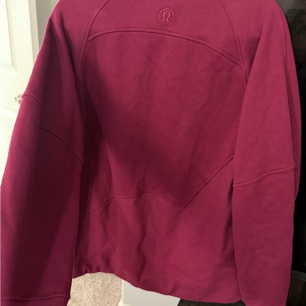 Lululemon Athletica Deep Luxe Scuba Oversized Funnel-Neck Jacket - Picture 5 of 5